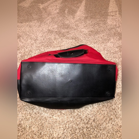 Walt Disney World 1971 Tote Carry On Gym Bag weekender Mickey Mouse ref black - Picture 6 of 6